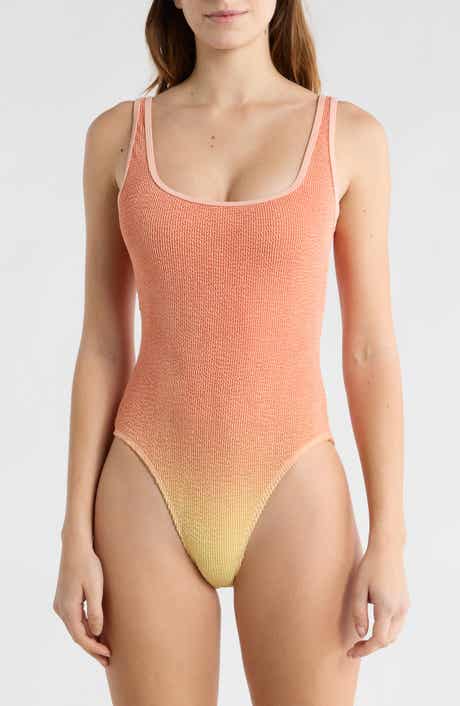 Good American Ombré One-Piece Swimsuit