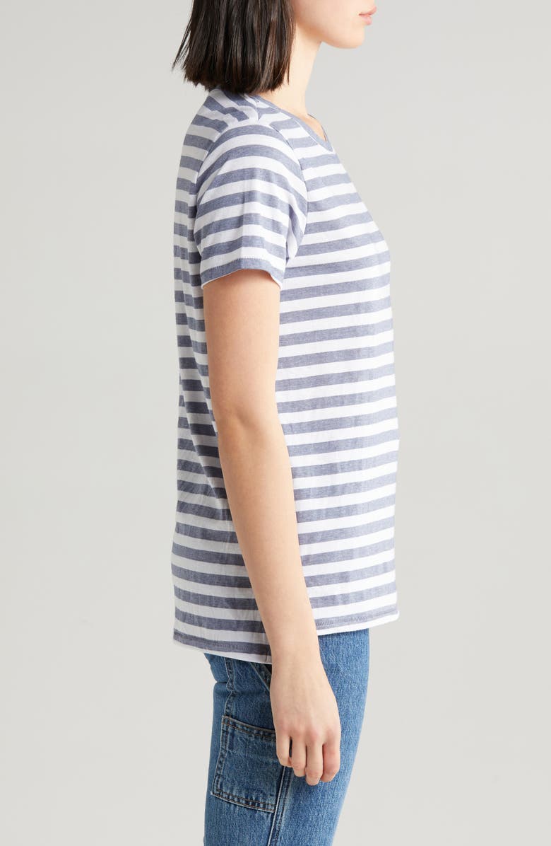 Lucky Brand Print T-Shirt, Alternate, color, Navy Combo