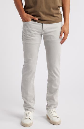 Frame L'homme Slim Fit Jeans In White