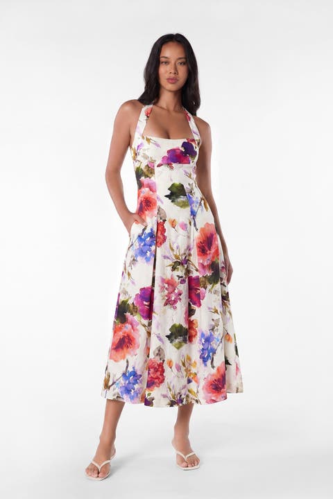 Elisabeth Print Dress