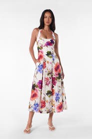 NICHOLAS Elisabeth Print Dress