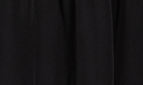 Caslon ® Long Sleeve Tiered Crepe Dress In Black