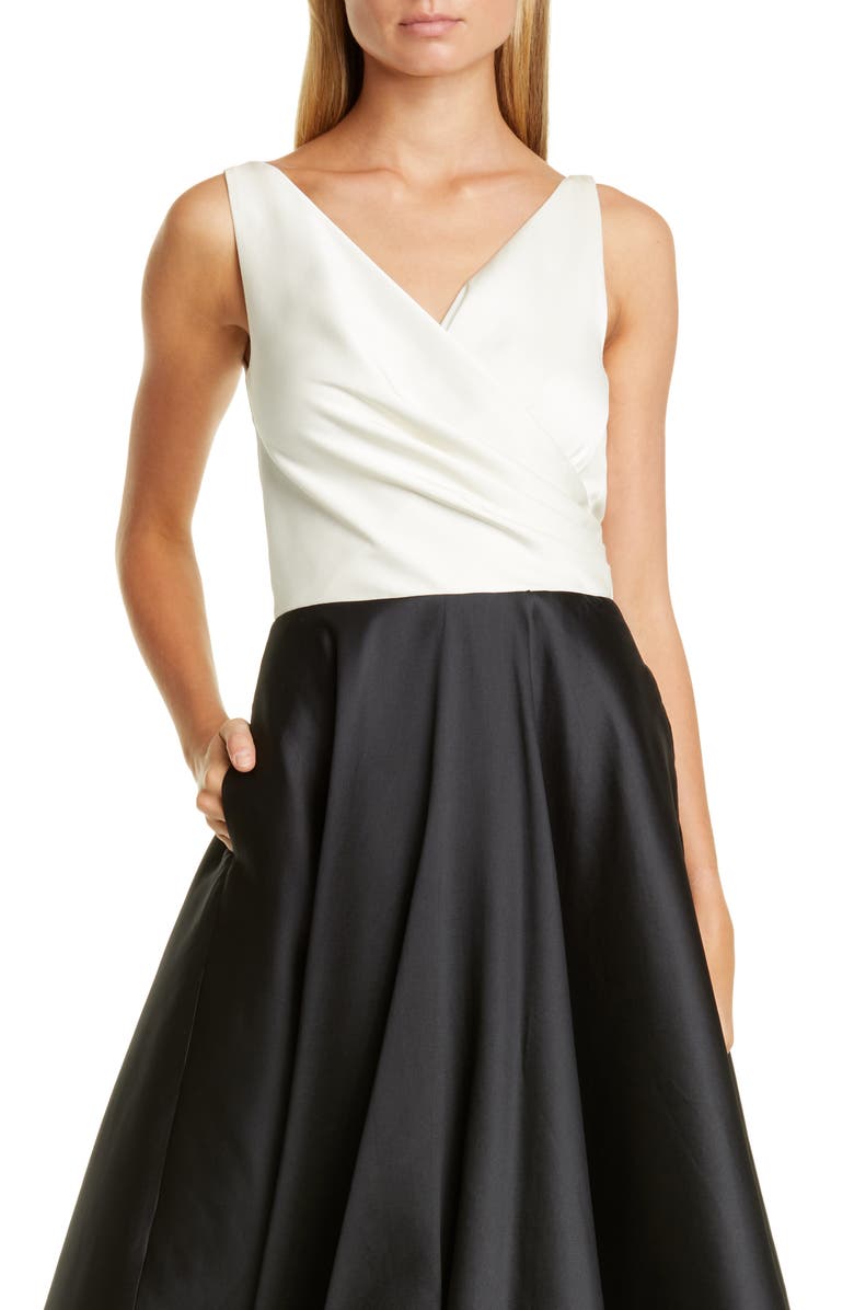 Sachin & Babi Bow Back Ballgown, Alternate, color, 