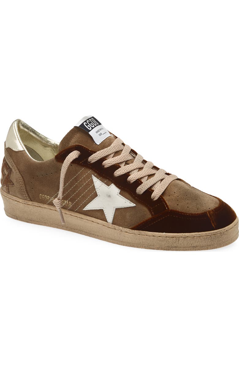 Golden Goose Ball Star Low Top Sneaker, Main, color, Tabacco/ Cognac/ Milk