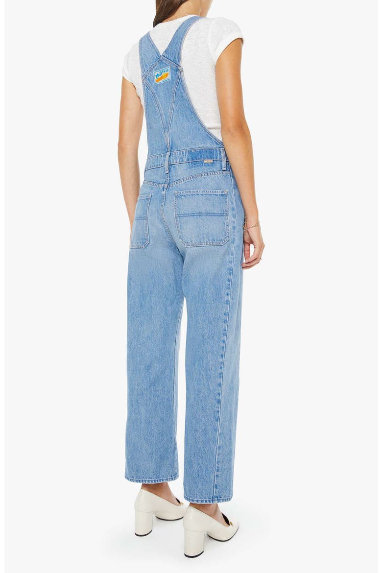 The Half-Pipe Ankle Barrel Leg Denim Overalls, Alternate, color, LAST BITE