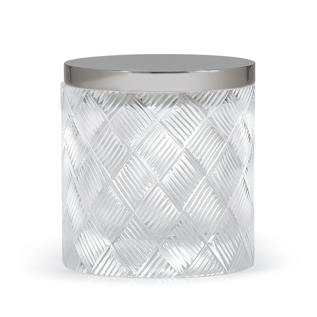 selected CLEAR-Basketweave Canister