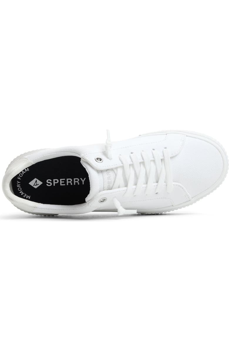 Sperry Bermuda Platform Sneaker, Alternate, color, White