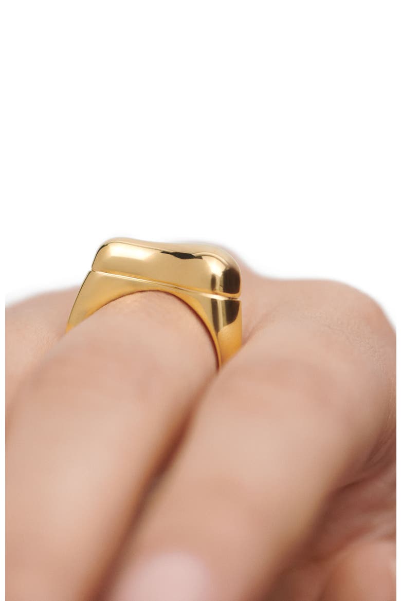 Aqua Ring, Alternate, color, Gold