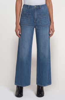 Sanctuary Denim Celeste High Rise Wide Leg Jeans