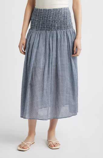 Tiered Smocked Waist Skirt