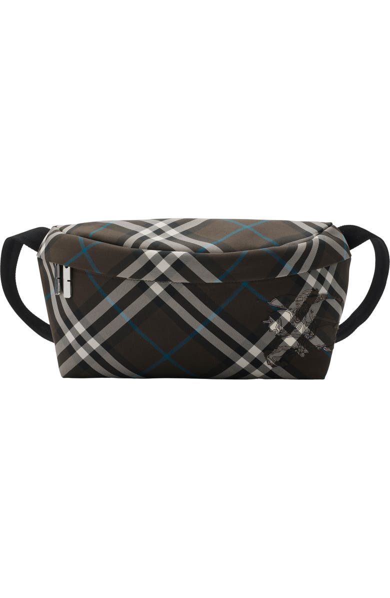 Burberry Check Belt Bag, Main, color, Snug