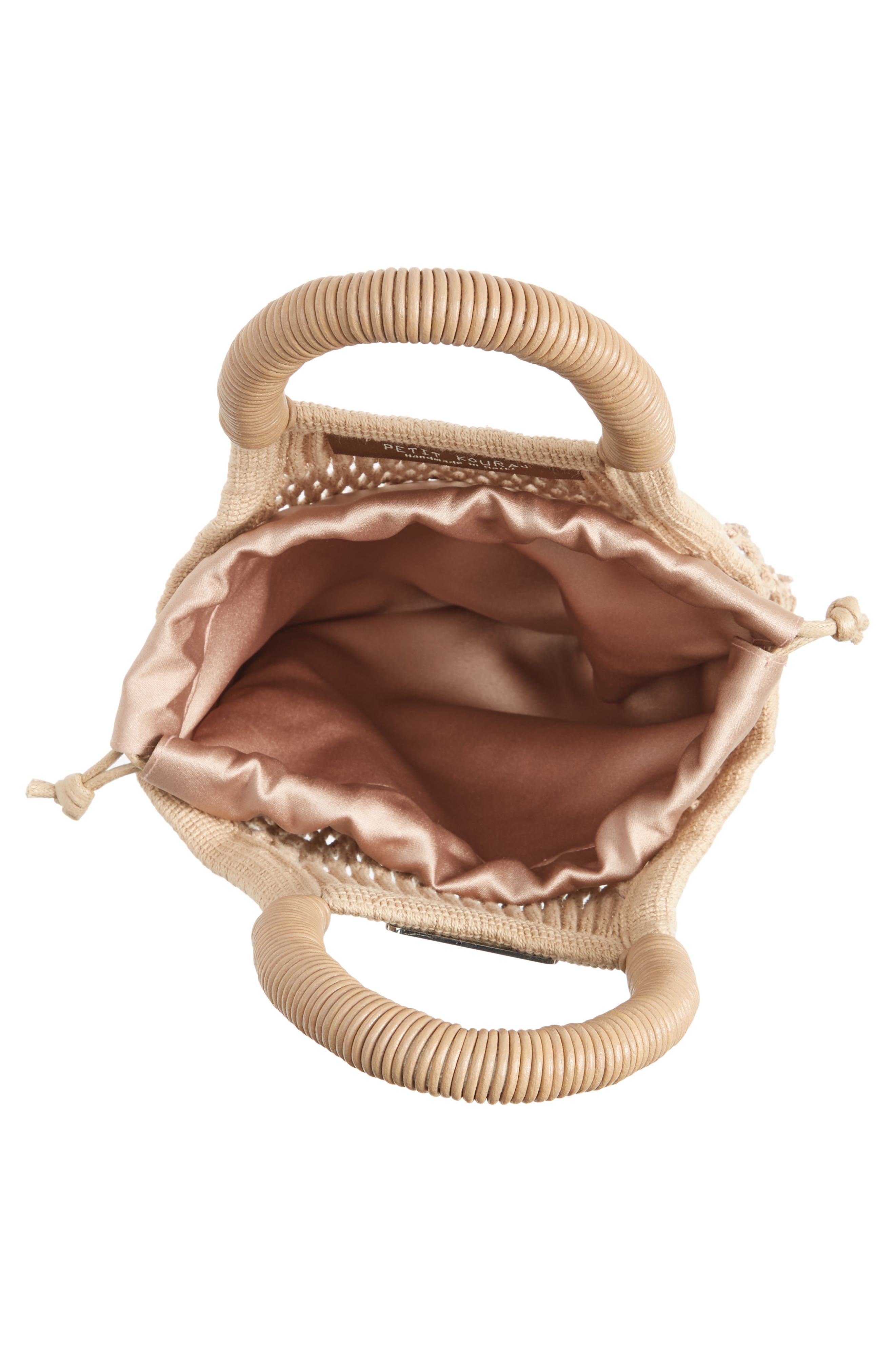 Petit Kouraj Mini Fringe Top Handle Bag, Alternate, color, 