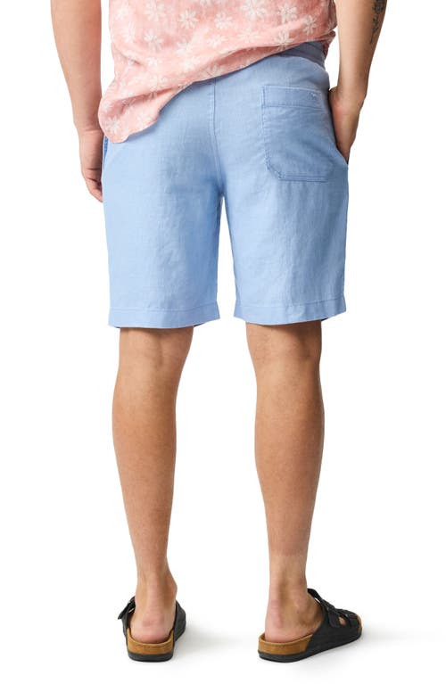 Rodd & Gunn Linen 9 Resort Shorts In Chambray