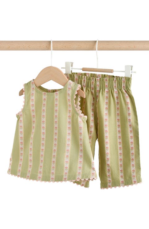 Kids' Floral Tank & Pants Set (Baby & Toddler)