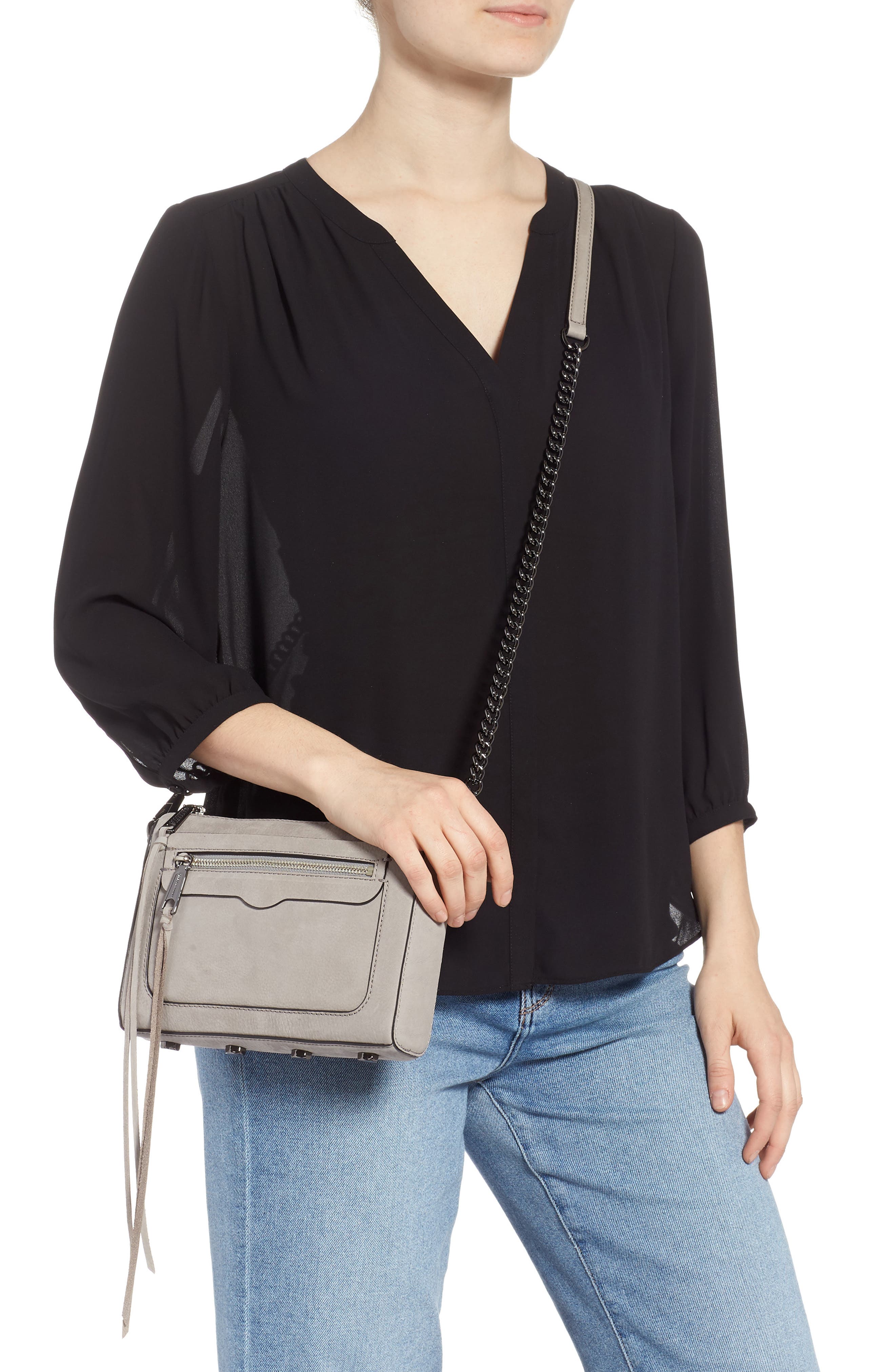 Avery Crossbody Bag, Alternate, color, GREY