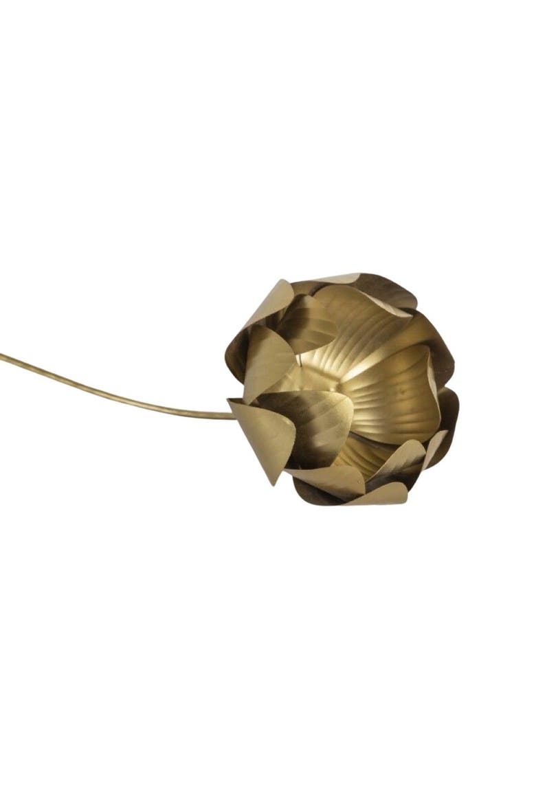 Peony Botanical Stem, Main, color, Gold