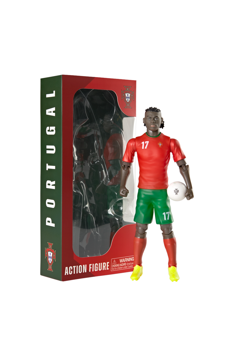 Banbo Toys SOCKERS Portugal National Rafael Leao 8" Collectible Soccer Action Figure, Main, color, NO COLOR