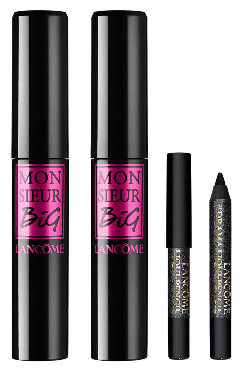 Lancôme Monsieur Big Mascara & Drama Liqui-Pencil Liner Set (Limited Edition) USD $69 Value, Main, color,