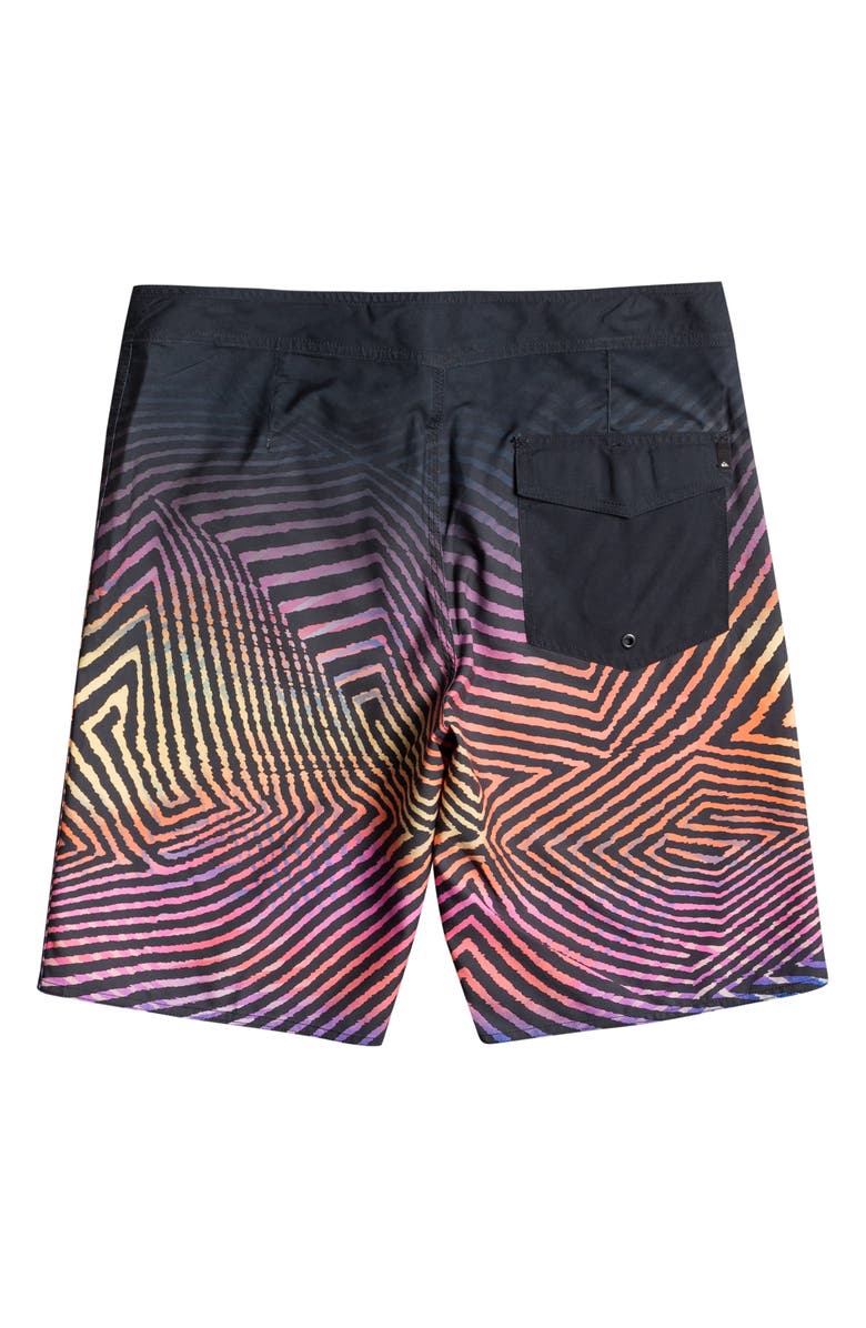 Quiksilver Kids' Everyday Warp Fade Swim Trunks, Alternate, color, 