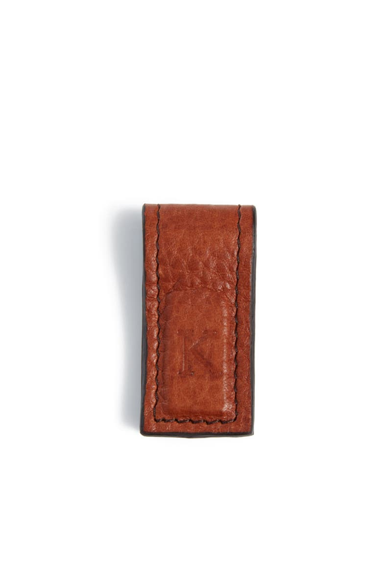 Edison Leather Cord Wrapper - Large, Alternate, color, Pebbled Tan