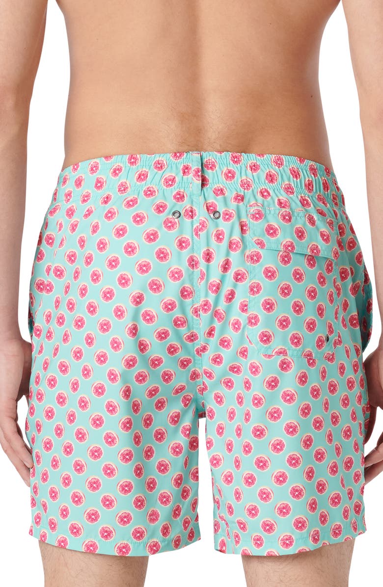 Bugatchi Cosmo Swim Trunks, Alternate, color, Seafoam