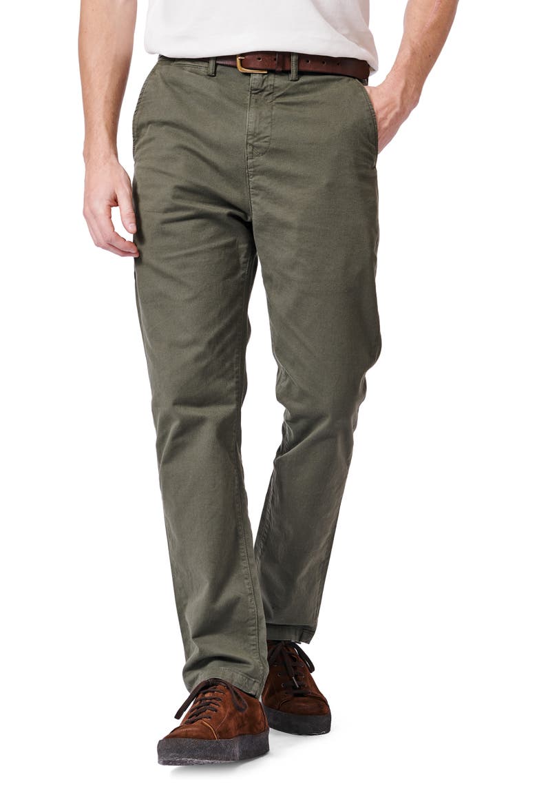Witham Straight Leg Stretch Chino Pants, Main, color, Khaki