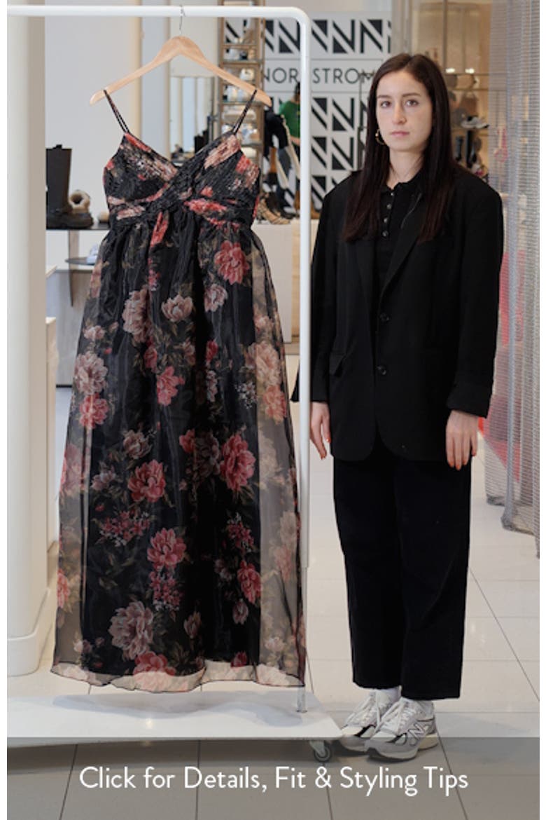 Truly Extraordinary Organza Cocktail Maxi Dress video