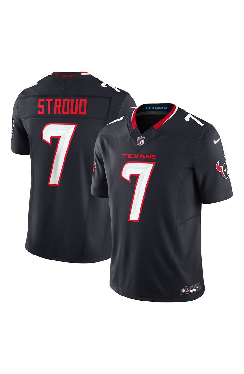 Nike Men's Nike C.J. Stroud Navy Houston Texans Vapor F.U.S.E. Limited Jersey, Main, color, Navy