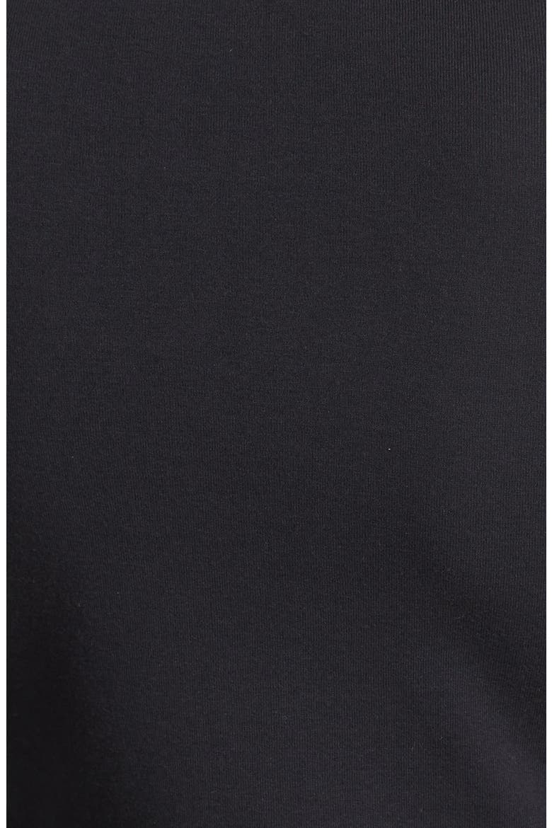 Long Sleeve Crewneck Tee, Alternate, color, BLACK