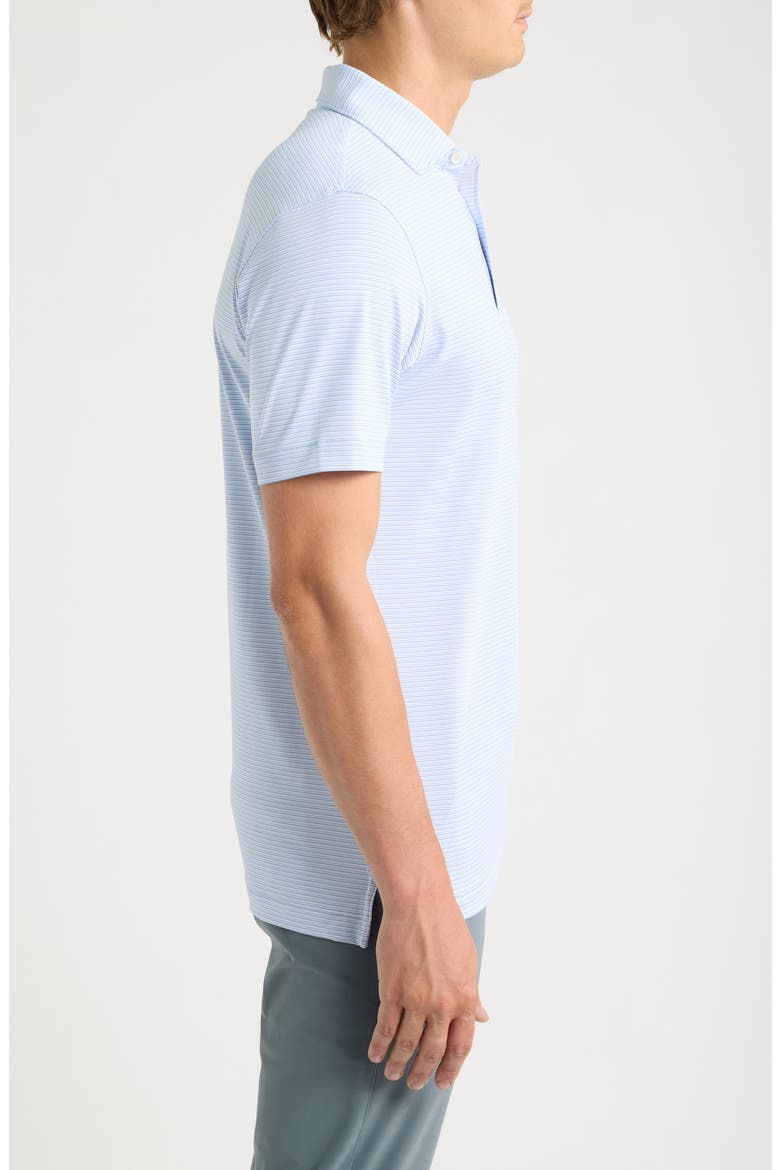Ensemble Performance Jersey Polo, Alternate, color, ALICE BLUE
