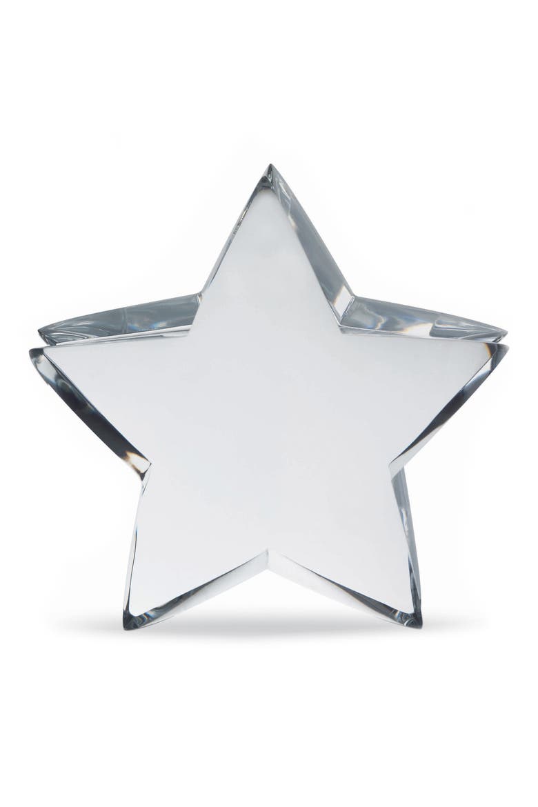 Zin Zin Lead Crystal Star, Main, color, CLEAR
