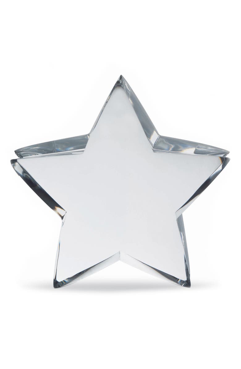 Baccarat Zin Zin Lead Crystal Star, Main, color, 
