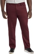 Oak Hill by DXL Big & Tall Straight Fit 5-Pocket Tech Pants