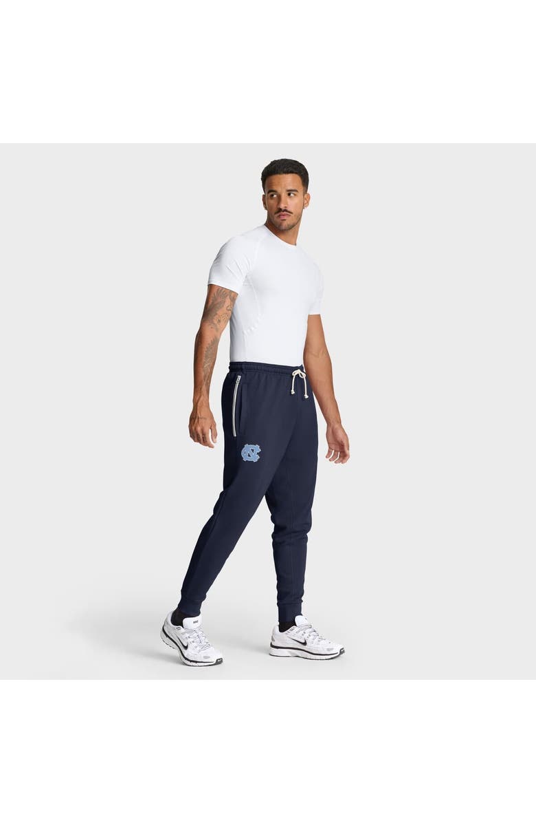 Jordan Brand Men's Jordan Brand Navy North Carolina Tar Heels 2025 Sideline Performance Taper Pants, Alternate, color, Navy