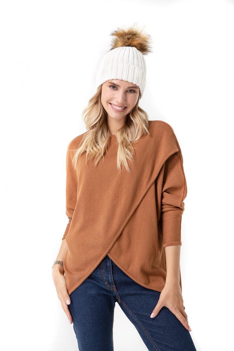 Mom n Me Beanie Set, Main, color, Ecru