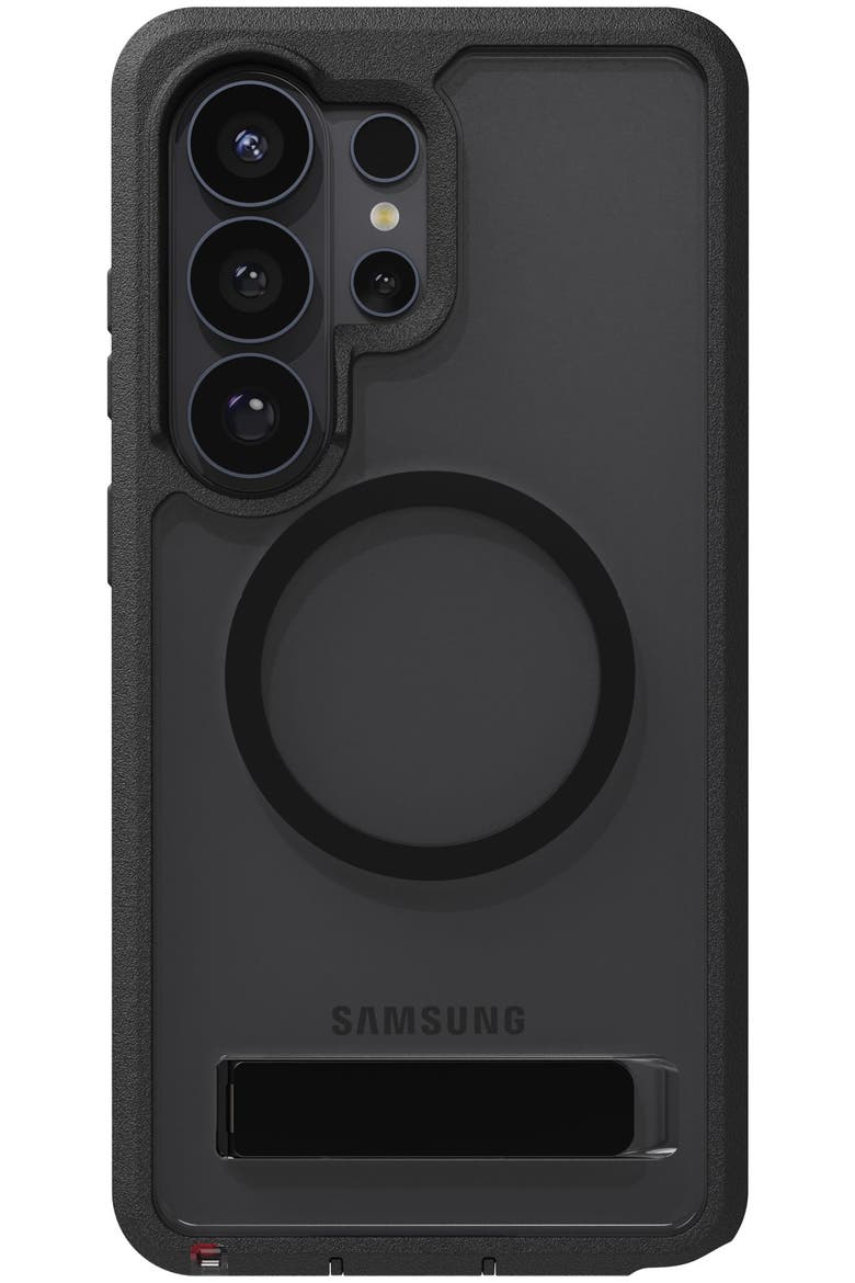Rainier Snap Case with Kickstand for Samsung Galaxy S26 Ultra, Alternate, color, Black Multicolor