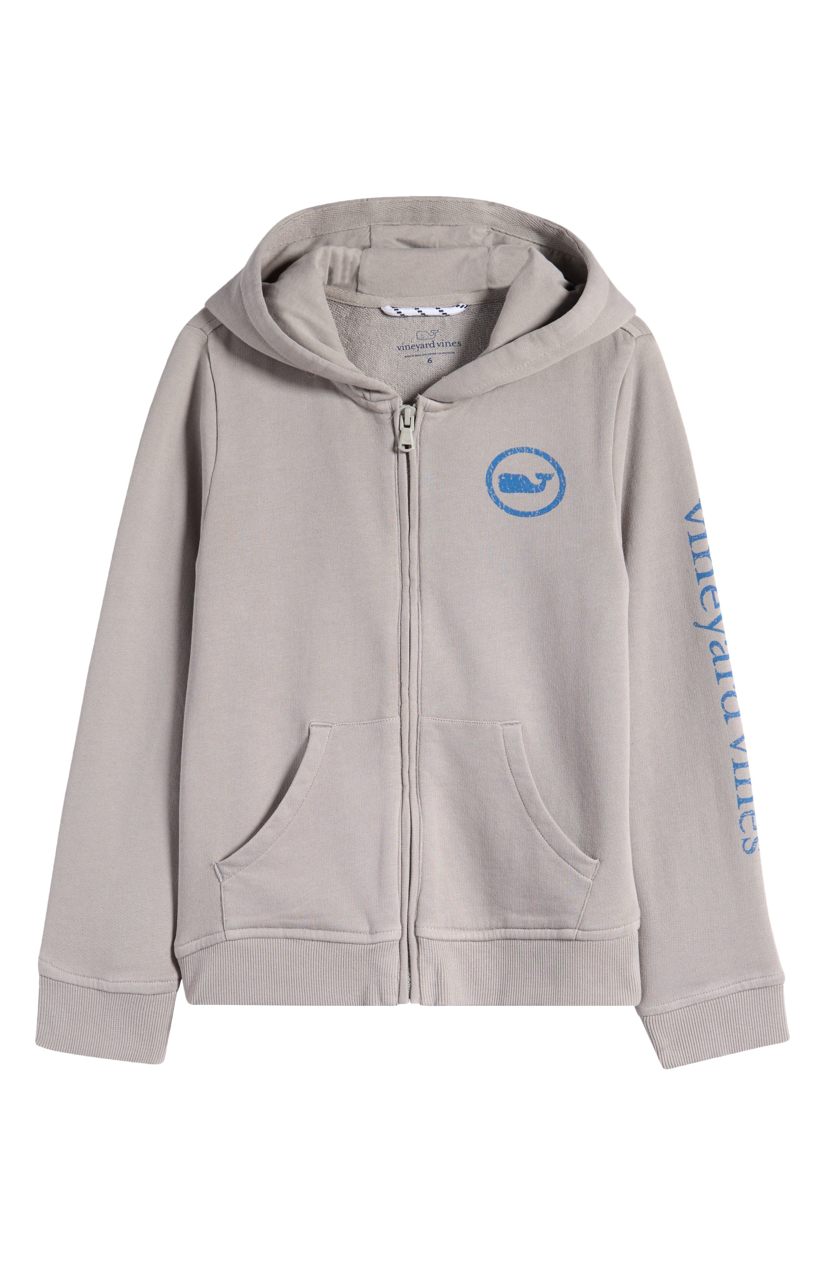 vineyard vines Kids' French Terry Zip Hoodie