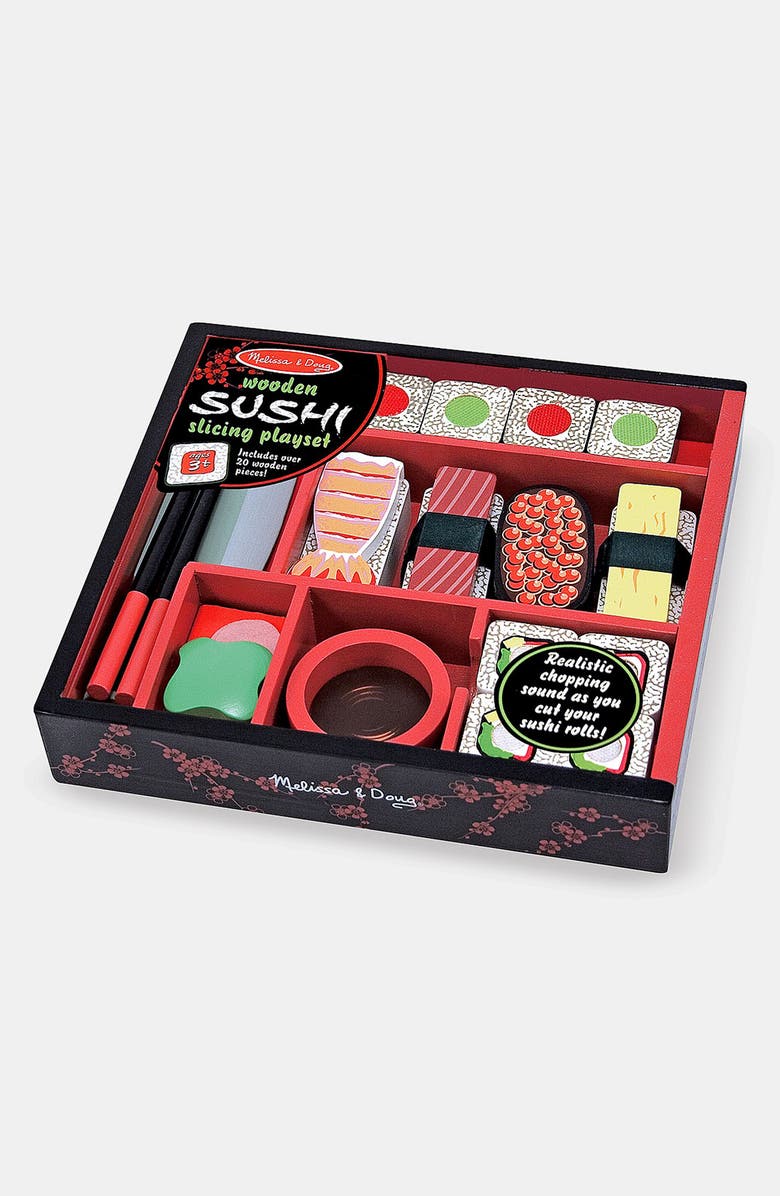 Melissa & Doug 'Sushi Slicing' Wooden Toy, Main, color,