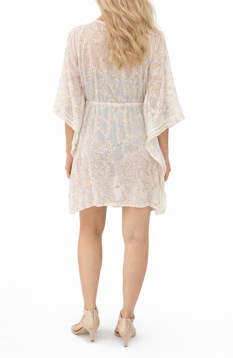 RANEES Cotton Cover-Up, Alternate, color, White