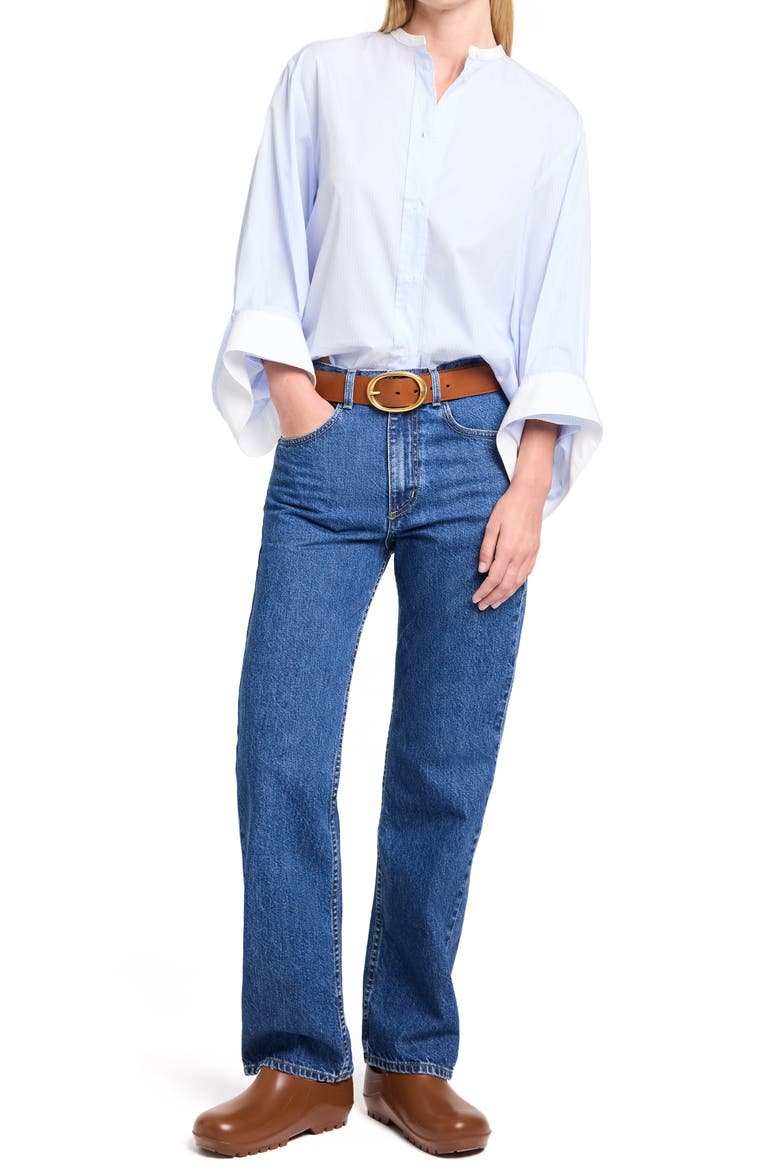 Kent High Waist Straight Leg Jeans, Alternate, color, PARIS