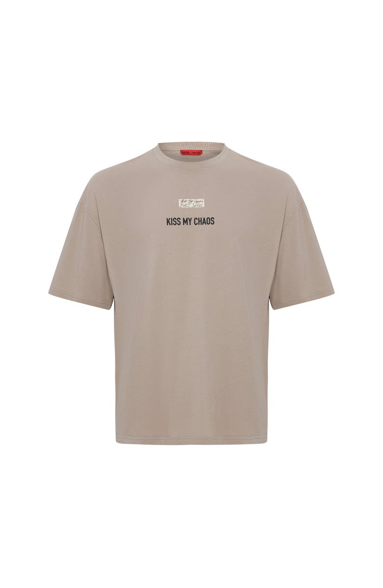 PCFG Pure Cotton Regular Fit Tshirt, Main, color, Beige