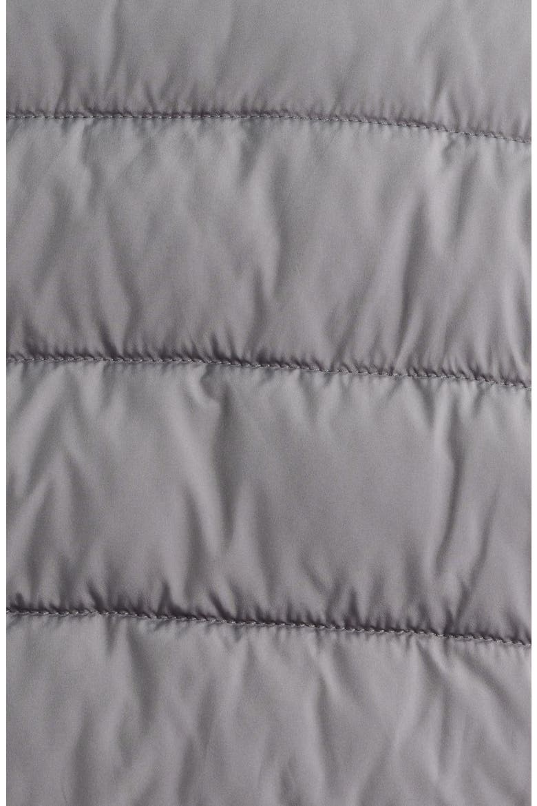 Conan Quilted Water Resistant Jacket, Alternate, color, MID GREY