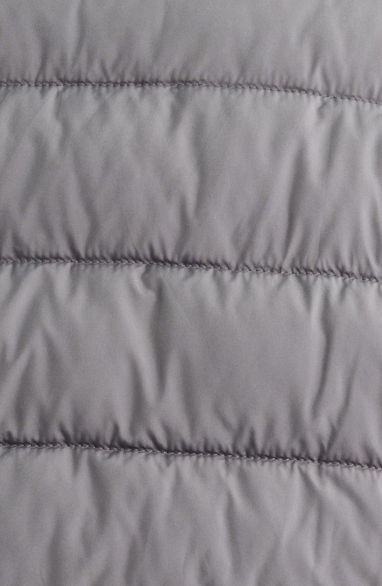 Save The Duck Conan Quilted Water Resistant Jacket, Alternate, color, Mid Grey
