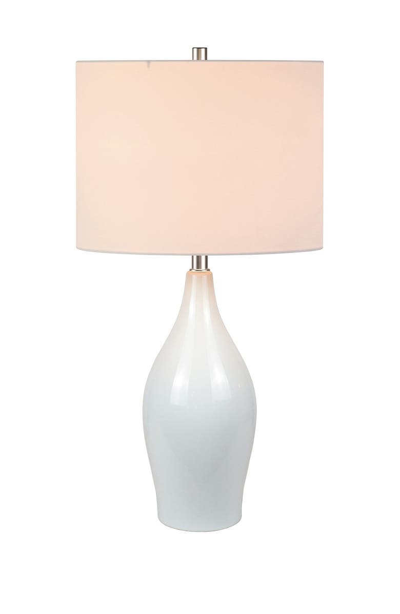 ADDISON AND LANE Niklas Table Lamp - White, Alternate, color,
