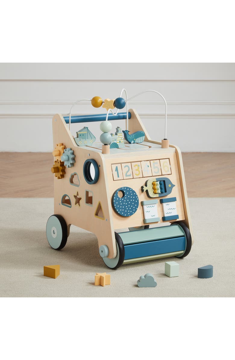 Wonder & Wise Busy Busy Activity Walker, Main, color, Blue