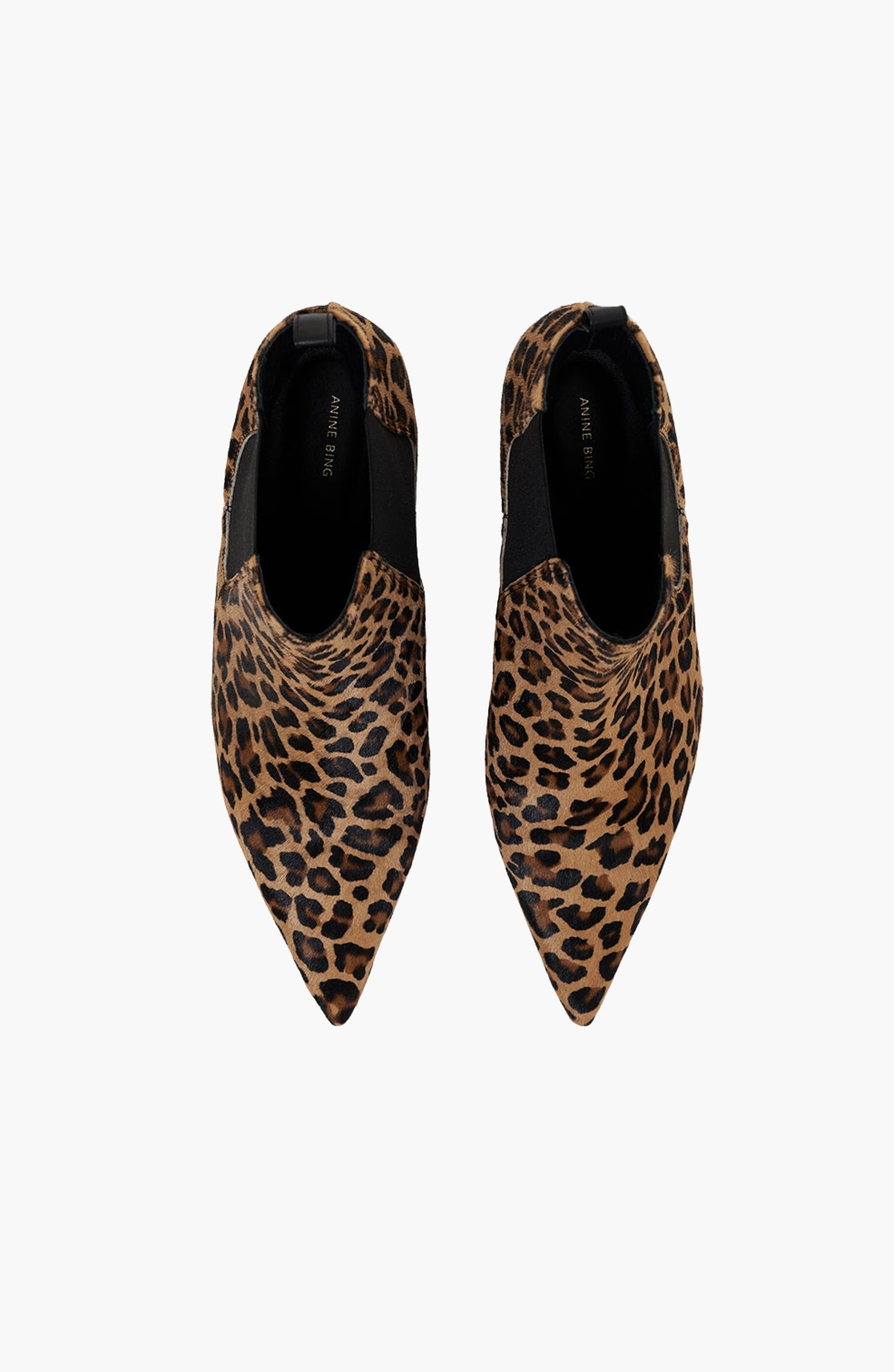 ANINE BING Stevie Calf Hair Boots, Alternate, color, Leopard