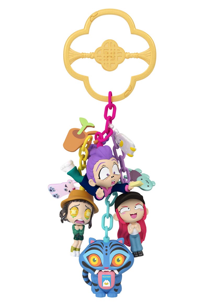 Mini Figurine Key Chain Mystery Toy, Alternate, color, ASST
