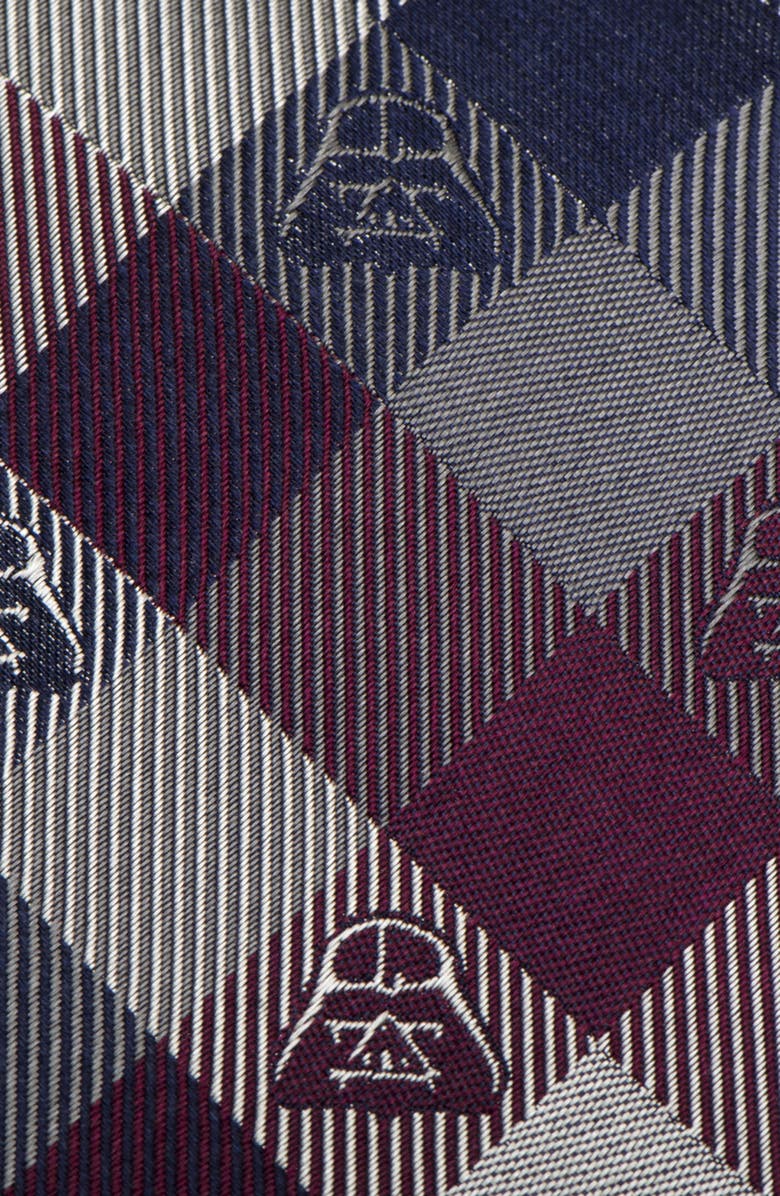 Cufflinks, Inc. Star Wars<sup>™</sup> - Darth Vader Plaid Silk Tie, Alternate, color, Purple