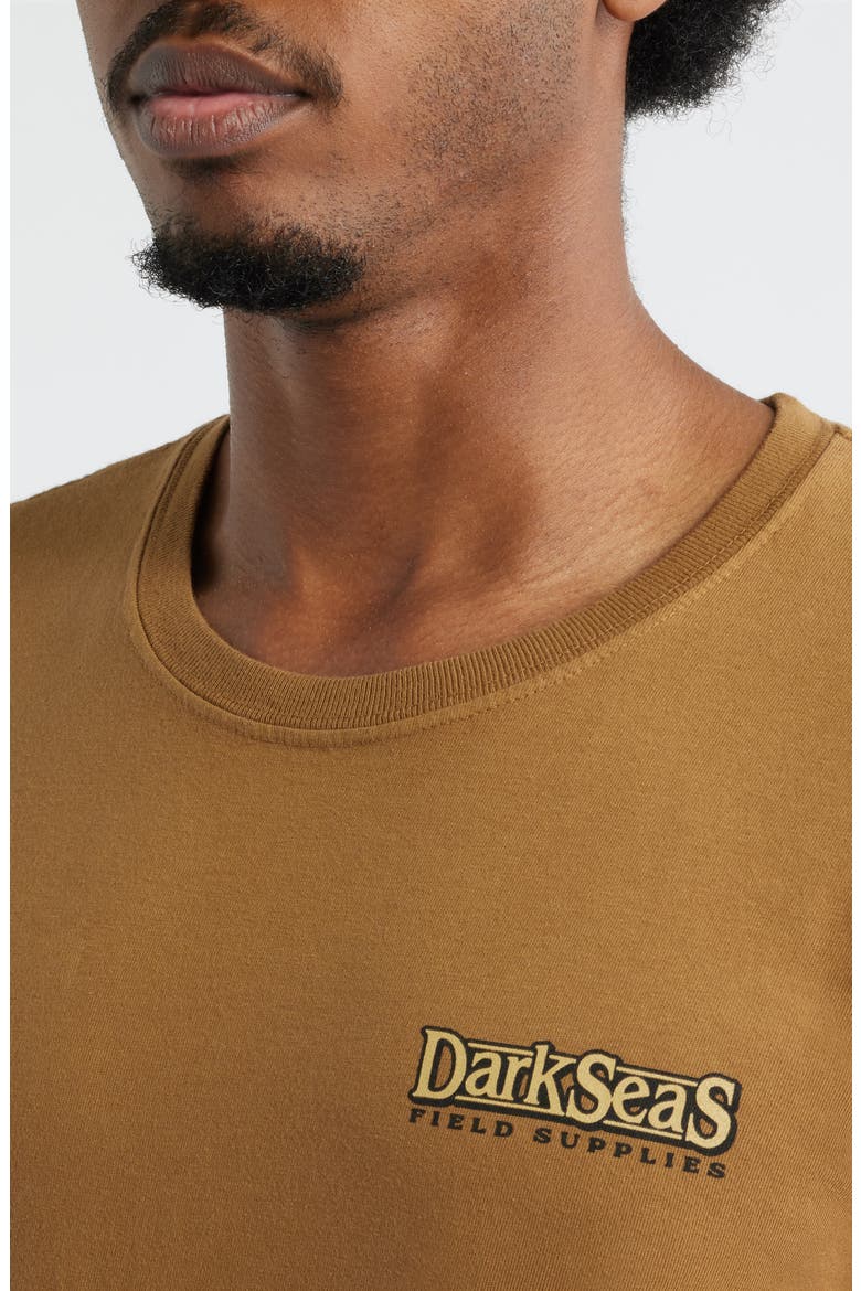 Parklands Cotton Graphic T-Shirt, Alternate, color, BRONZE BROWN