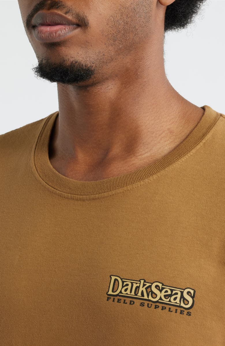 DARK SEAS Parklands Cotton Graphic T-Shirt, Alternate, color, Bronze Brown